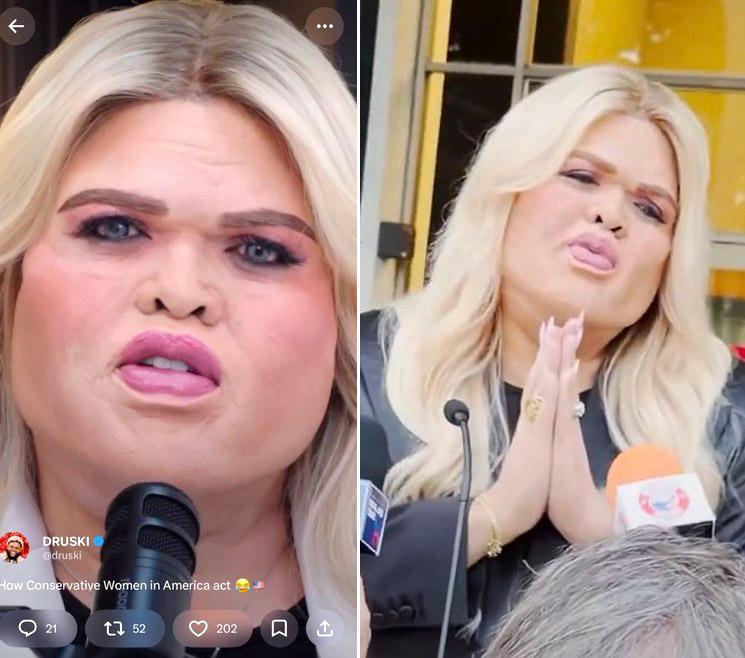 Photo of Druski Erika Kirk skit