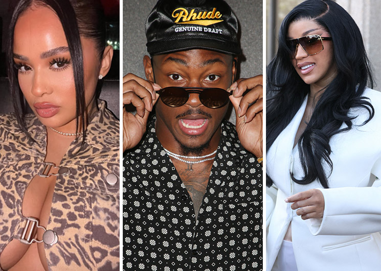 Photo of GiGi, Stefon Diggs, Cardi B