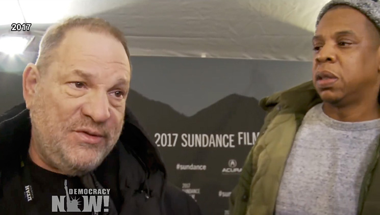 Photo of Harvey Weinstein, Jay-Z