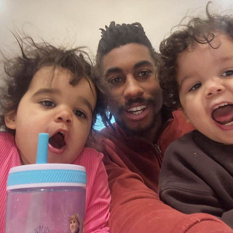 Photo of Jaden Ivey and children