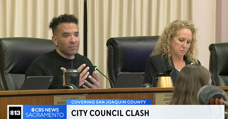 Photo of Vice Mayor Jason Lee, Mayor Christina Fugazi