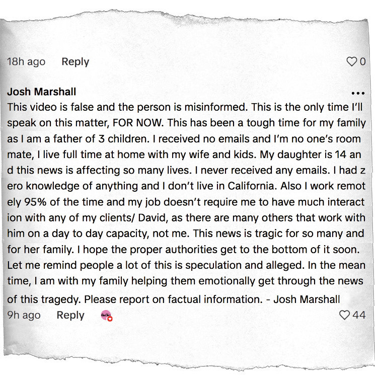 Photo of Josh Marshall post