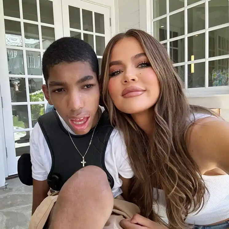 Photo of Khloe Kardashian and Amari Thompson