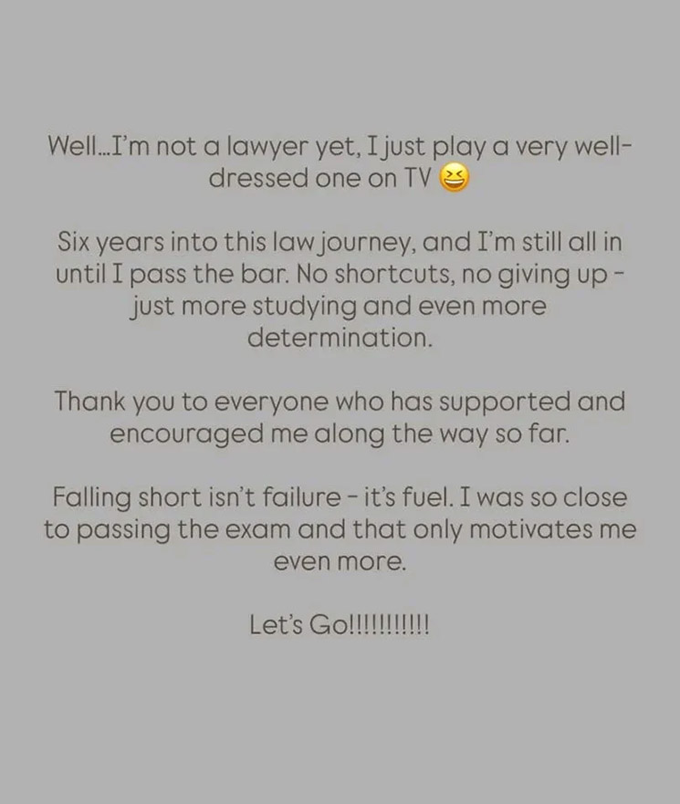 Photo of Kim Kardashian Instagram message