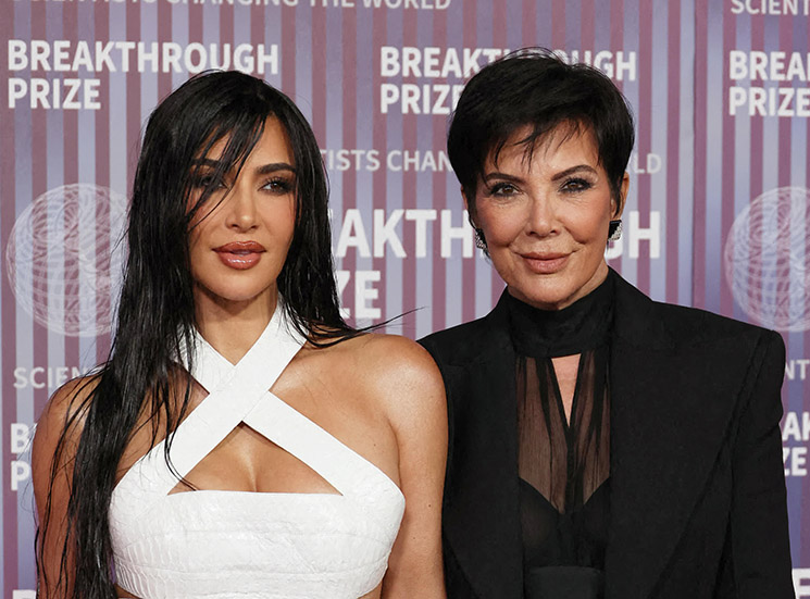 Photo of Kim Kardashian, Kris Jenner