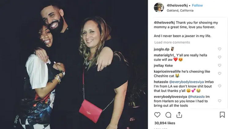 Photo of K'yanna Barber, Drake