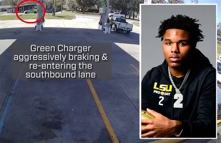 Photo of Kyren Lacy green Dodge Charger