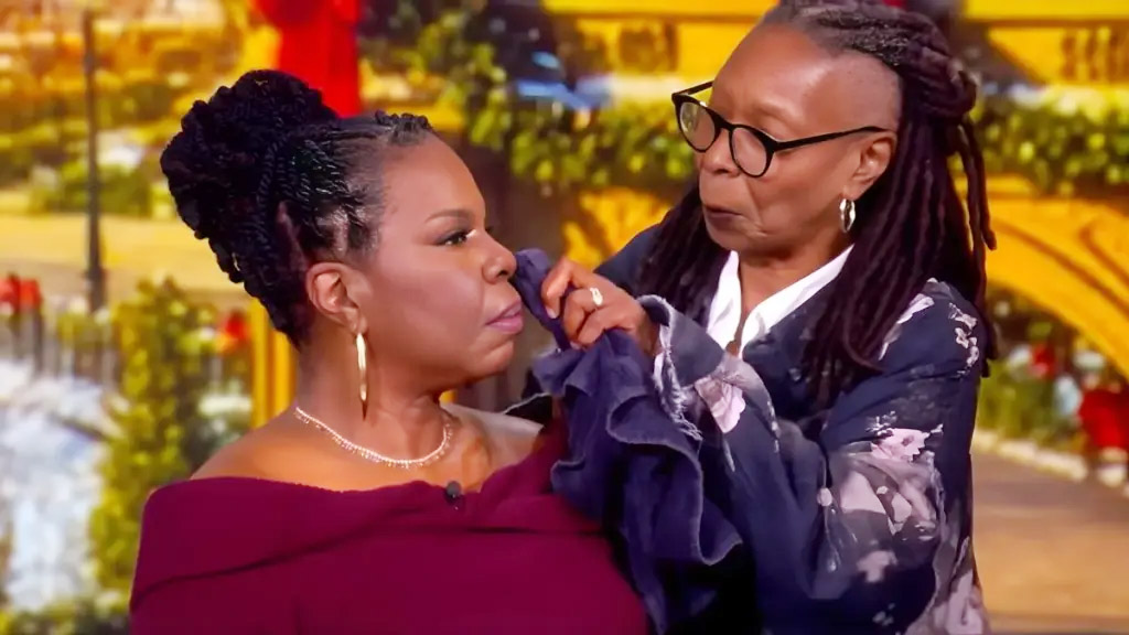 Photo of Whoopi Goldberg, Leslie Jones