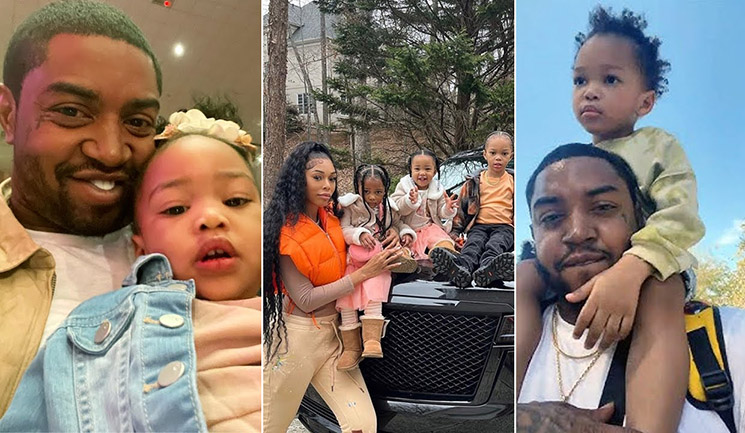 Photo of Lil Scrappy and kids