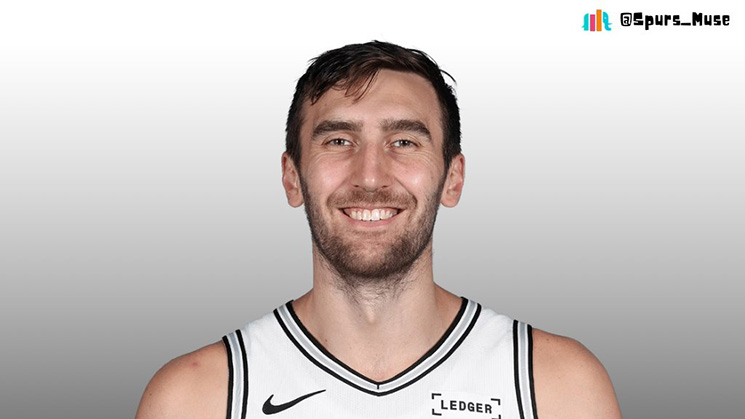 Photo of San Antonio Spurs center Luke Kornet