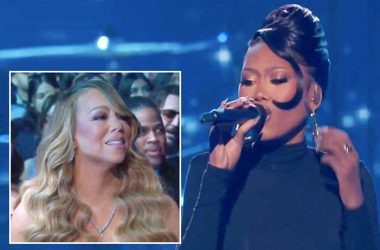 Photo of Mariah Carey and Muni Long