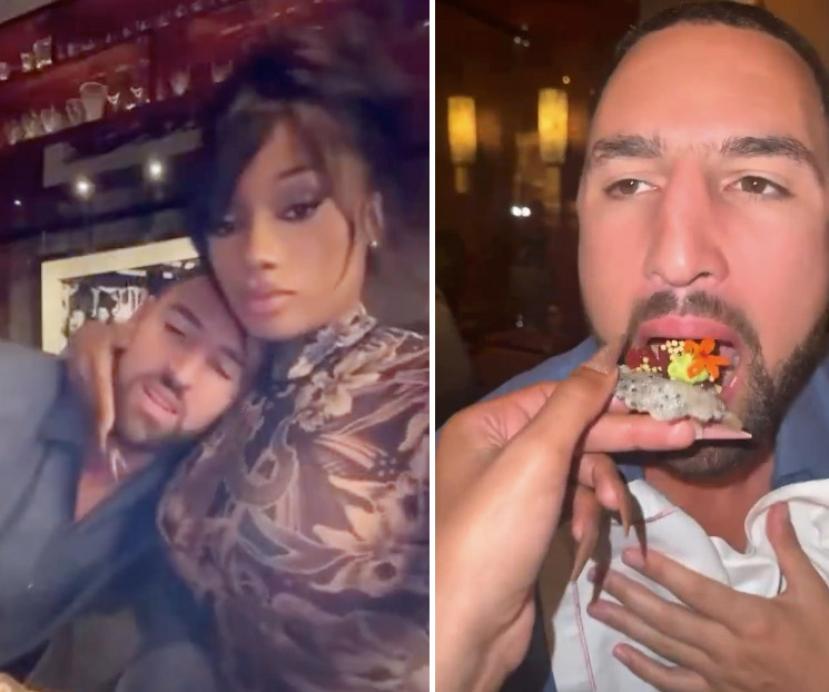 Photo of Megan Thee Stallion, Klay Thompson