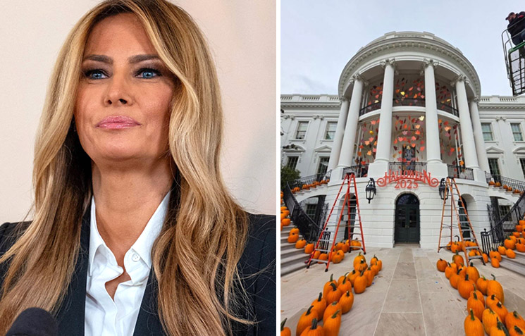 Photo of Melania Trump's White House Halloween