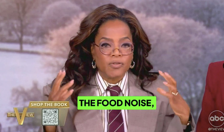 Photo of Oprah Winfrey on The View