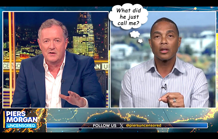 Photo of Piers Morgan, Don Lemon
