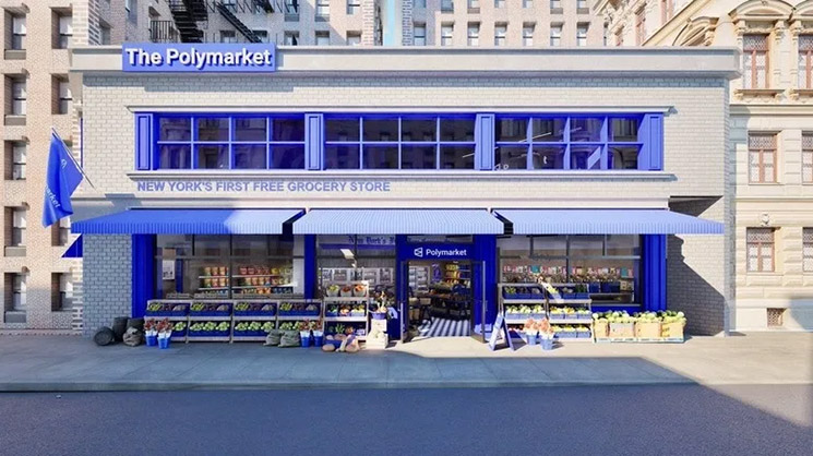 Photo of Polymarket grocery store