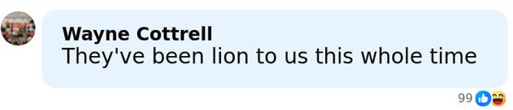 Photo of social media post