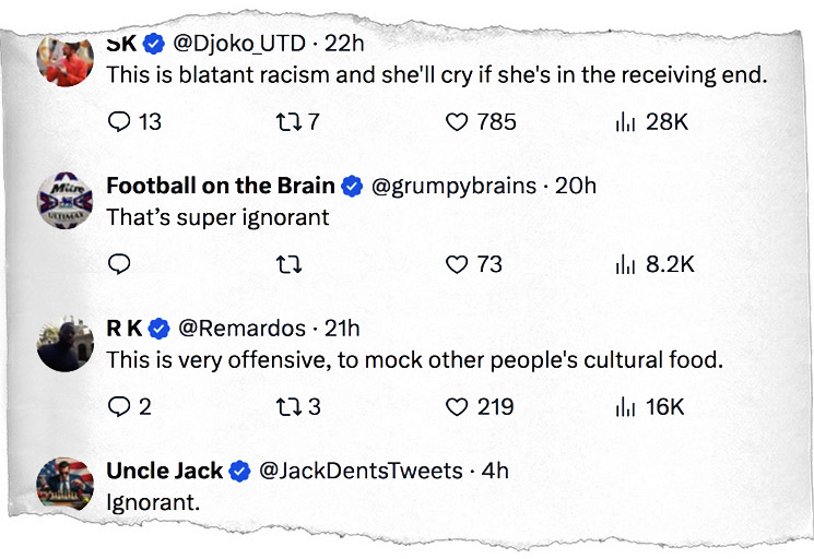 Photo of posts on X Twitter