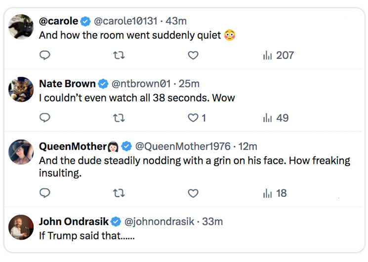 Photo of Gavin Newsom comments