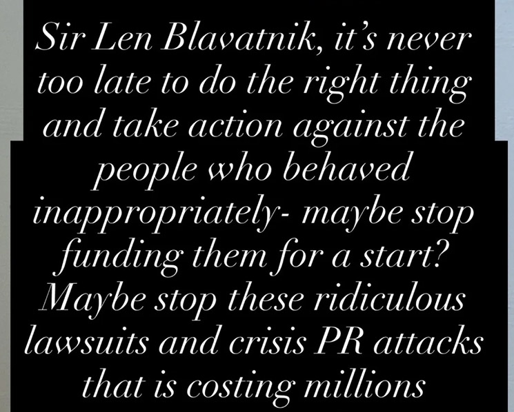 Photo of Rebel Wilson statement