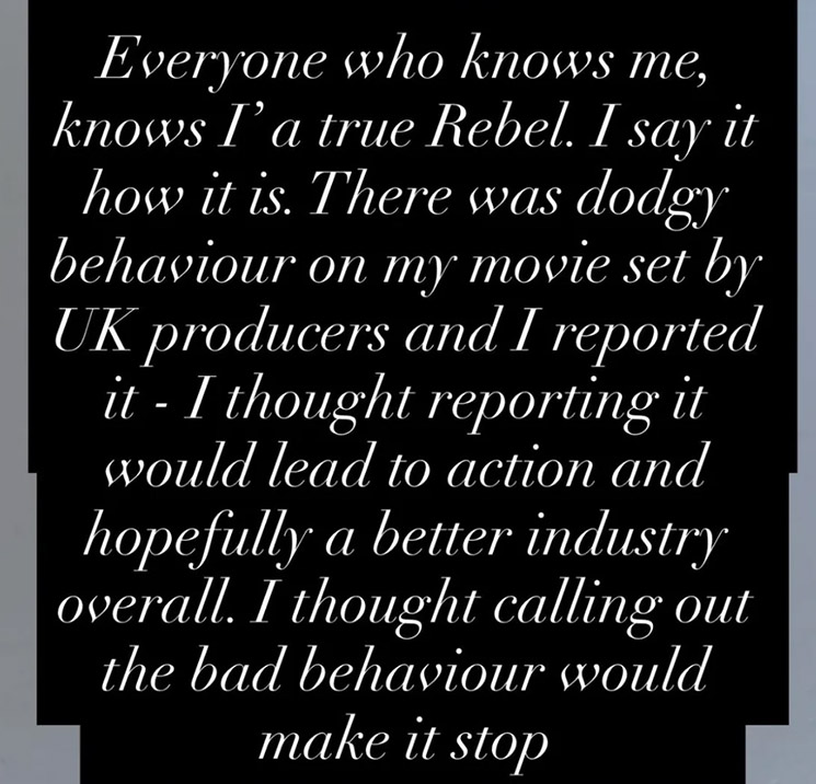 Photo of Rebel Wilson statement