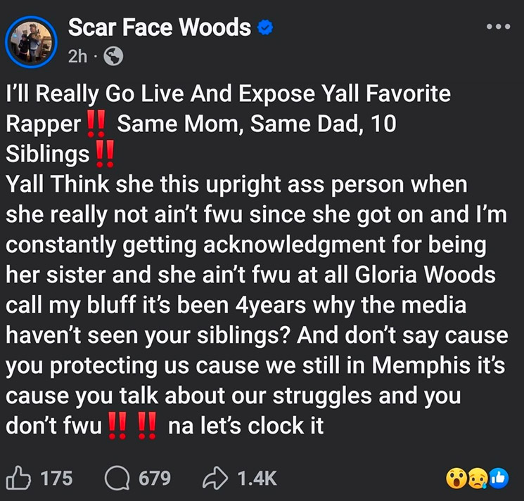 Photo of Scar Face Woods post