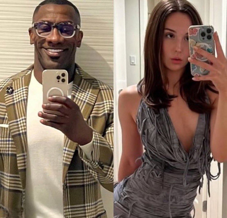 Photo of Shannon Sharpe, Gabriella Zuniga