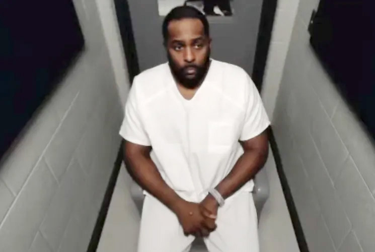 Photo Sherrone Moore in jail