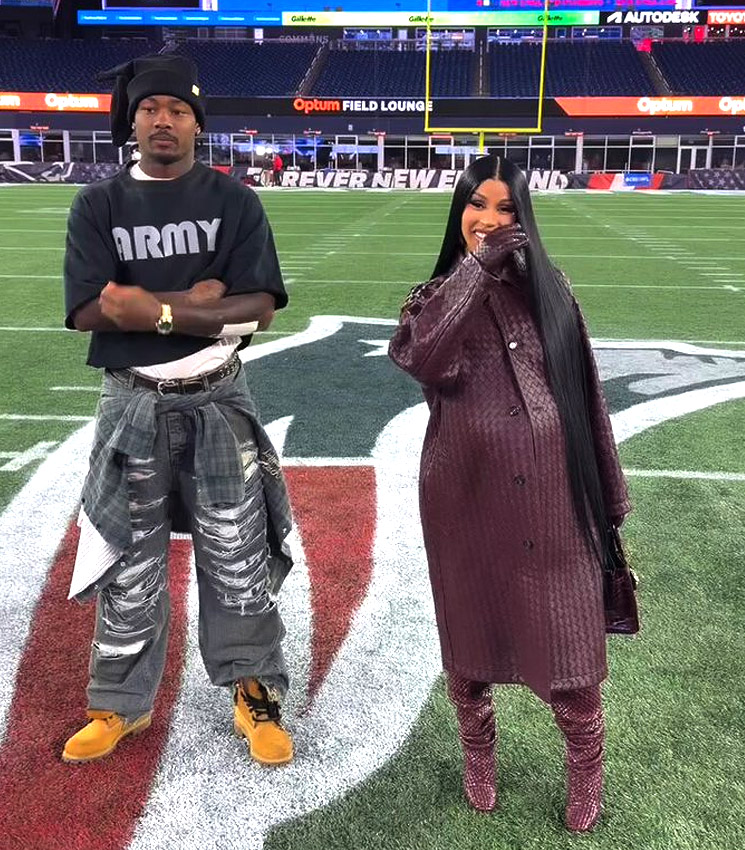 Photo of Stefon Diggs, Cardi B