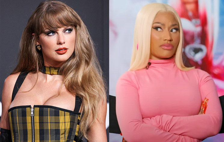 Photo of Taylor Swift, Nicki Minaj