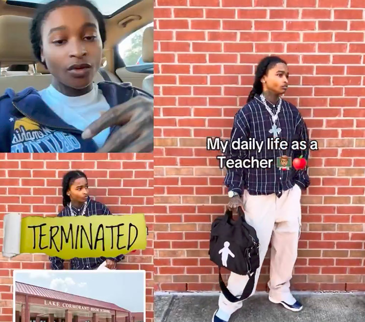 Photo of substitute teacher