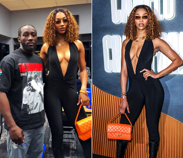 Photo of Terence Crawford, Angel Reese