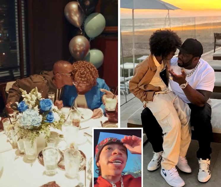 Photo of Tip, 50 Cent, King Harris, Violeta Morgan