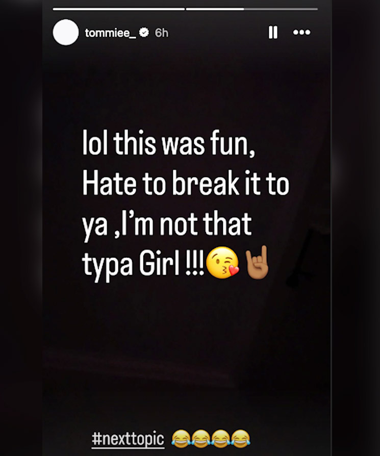 Photo of Tommie Lee Instagram post