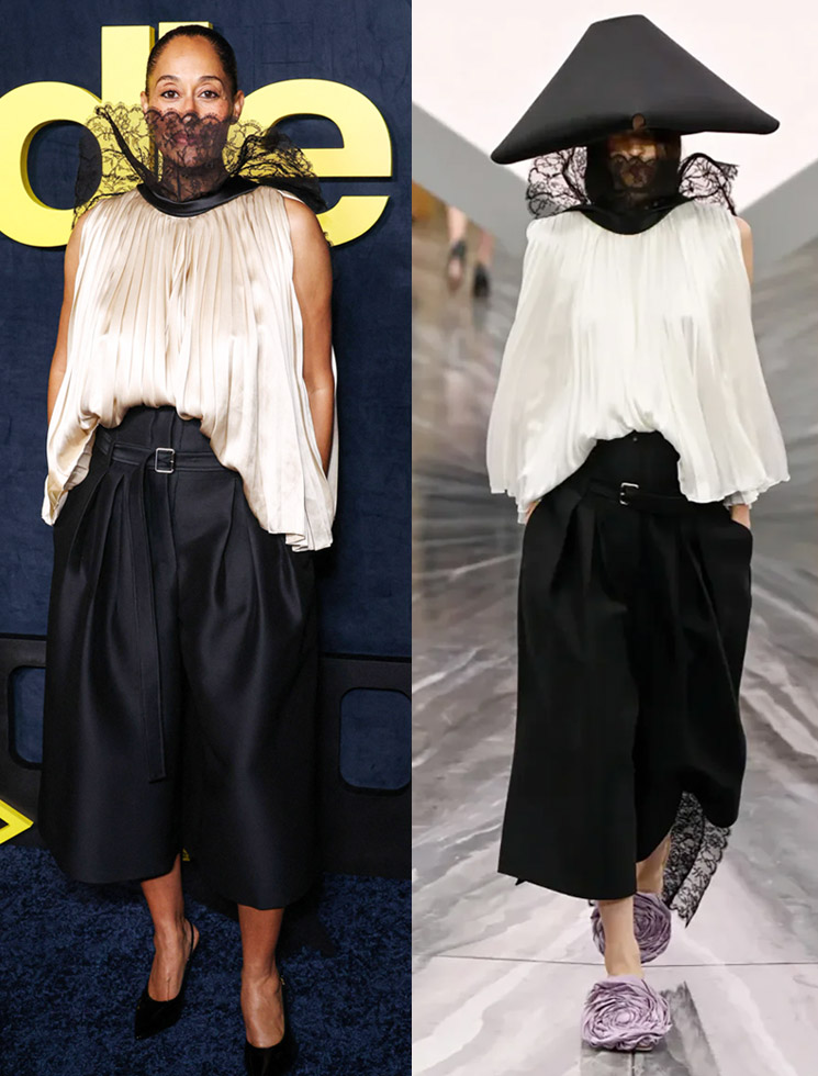 Photo of Tracee Ellis Ross and a model