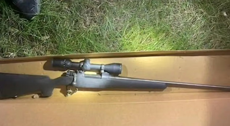 Photo Tyler Robinson rifle