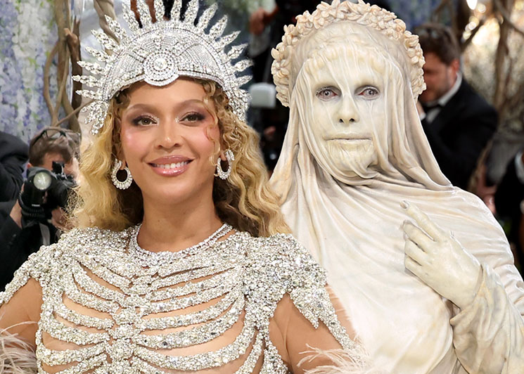 Photo of Beyonce and Heidi Klum