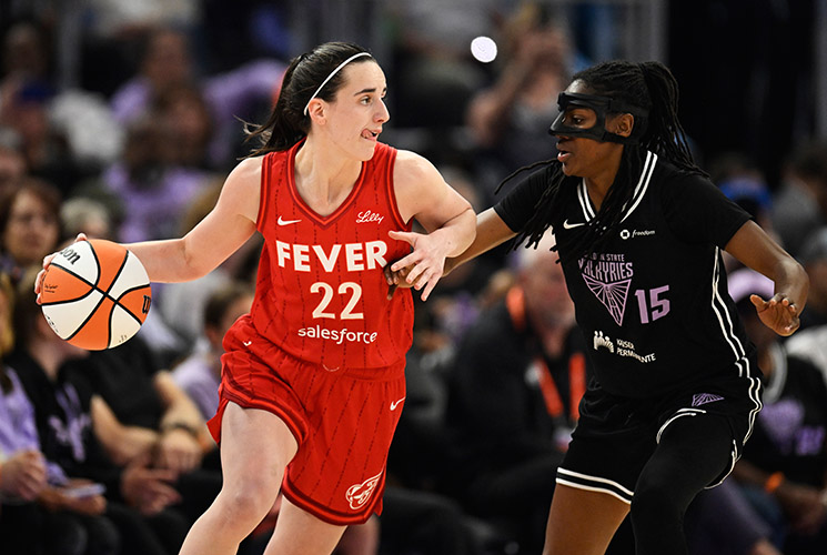 Photo of Caitlin Clark, Tiffany Hayes