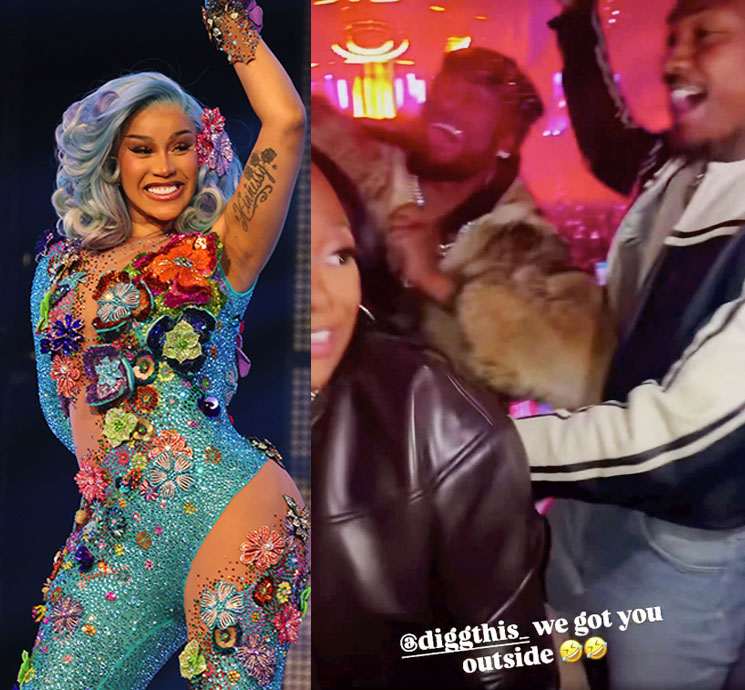 Photo of Cardi B, Stefon Diggs