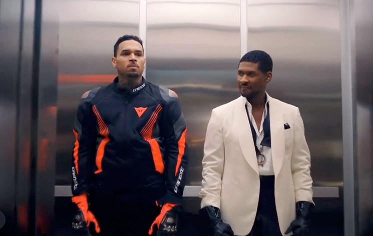 Photo of Chris Brown, Usher Raymond