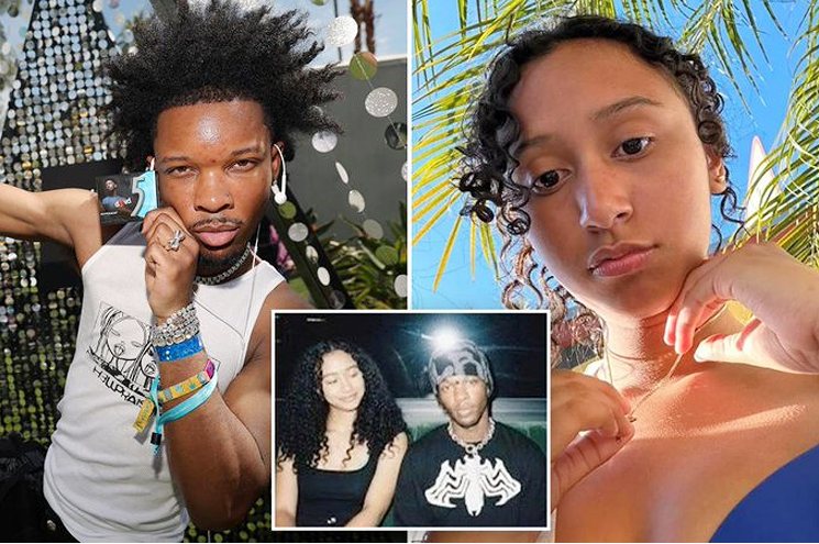 Photo of D4vd, Celeste Rivas