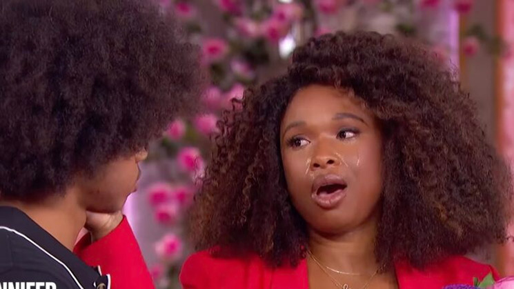 Photo of David Otunga, Jennifer Hudson