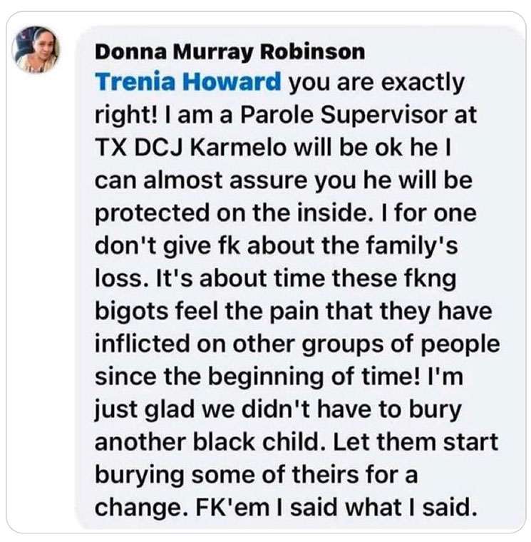 Photo of Donna Robinson, Karmelo Anthony