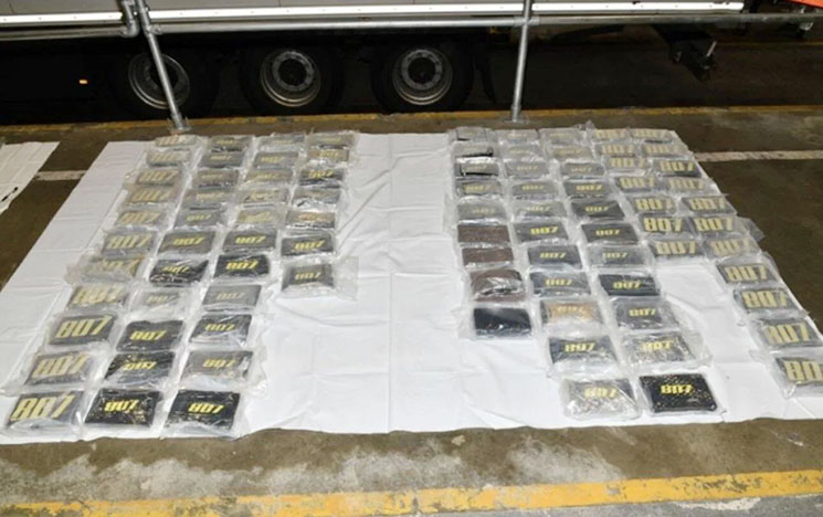 Photo of cocaine smuggling