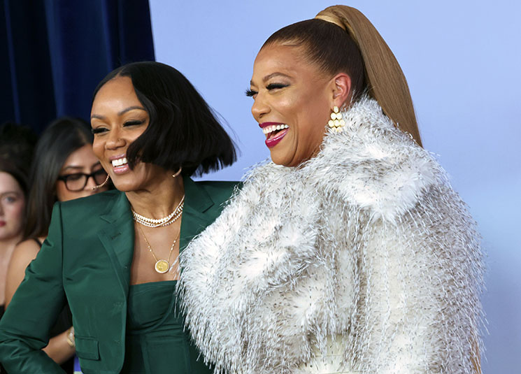 Photo of Queen Latifah and Eboni Nichols