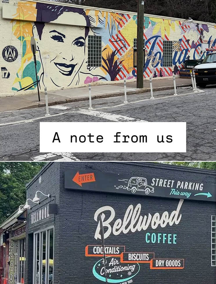 Photo of Jovita Moore mural painted over