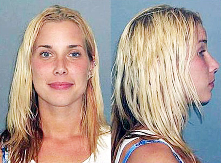 Photo of Kim Mathers mugshot