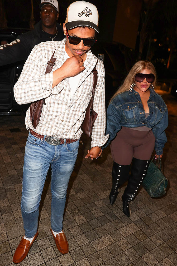 Photo of Lil Kim and Tayy Brown