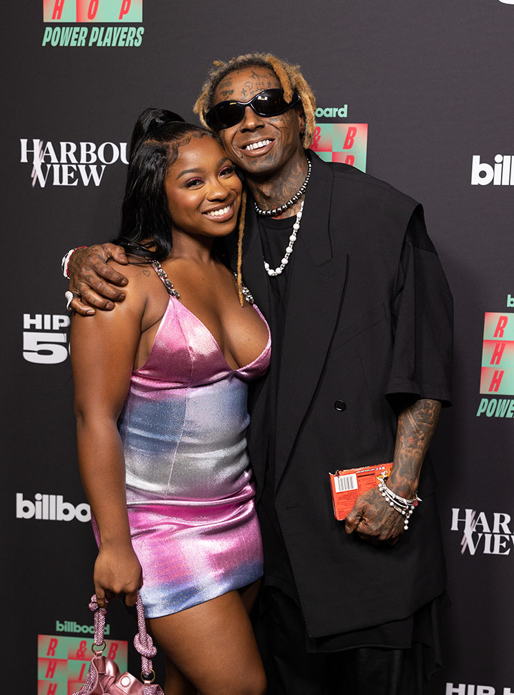 Photo of Reginae Carter and Lil Wayne