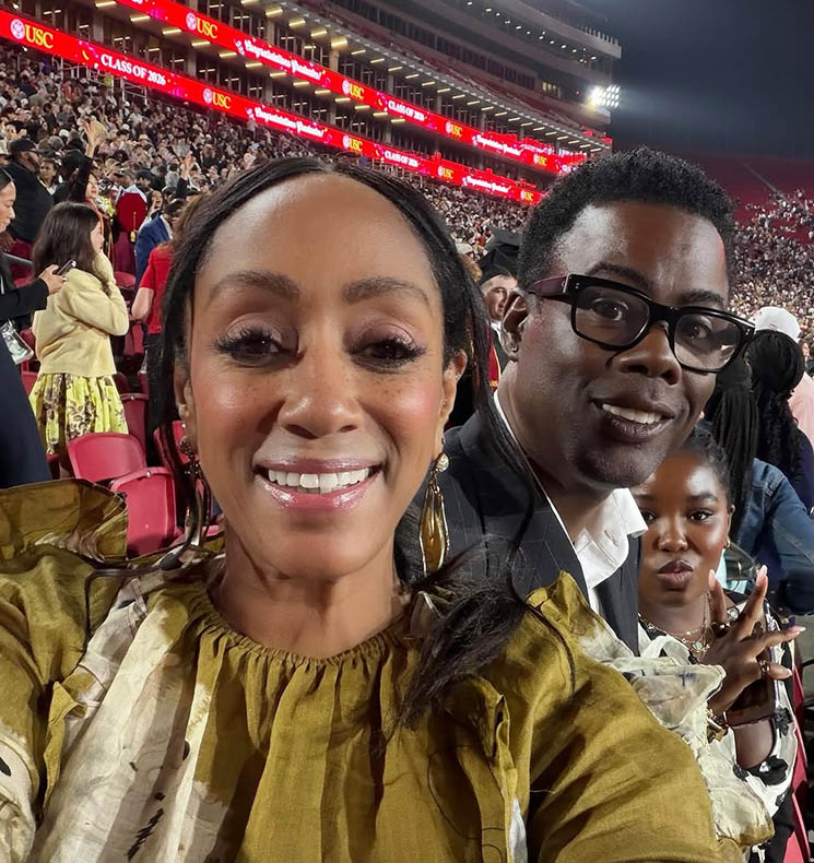 Photo of Malaak Compton-Rock, Chris Rock